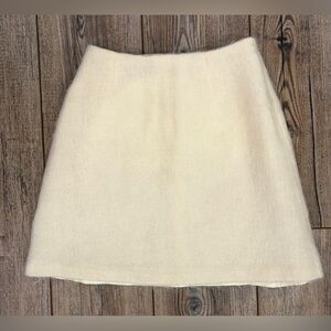Vintage Bisou-Bisou by Michele Bohbot Mohair Mini Skirt Size Small